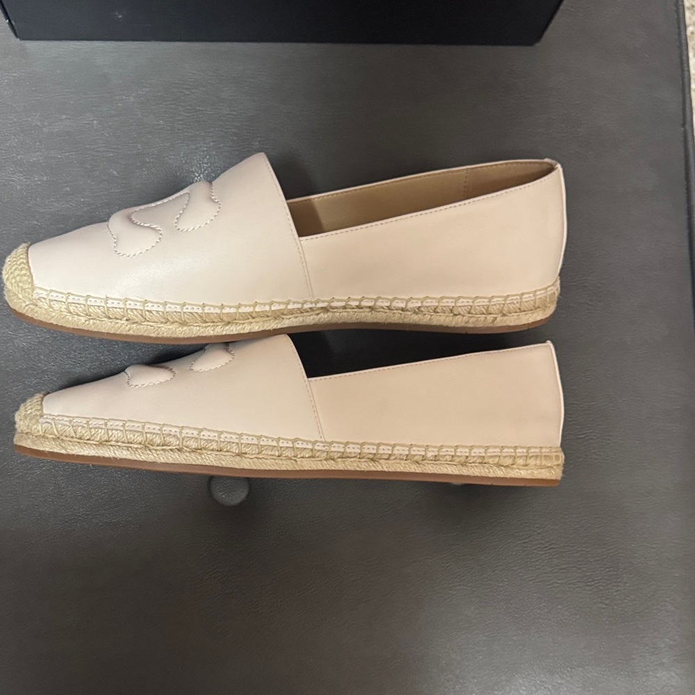 Coach Beige Leather Espadrilles - Picture 4 of 10